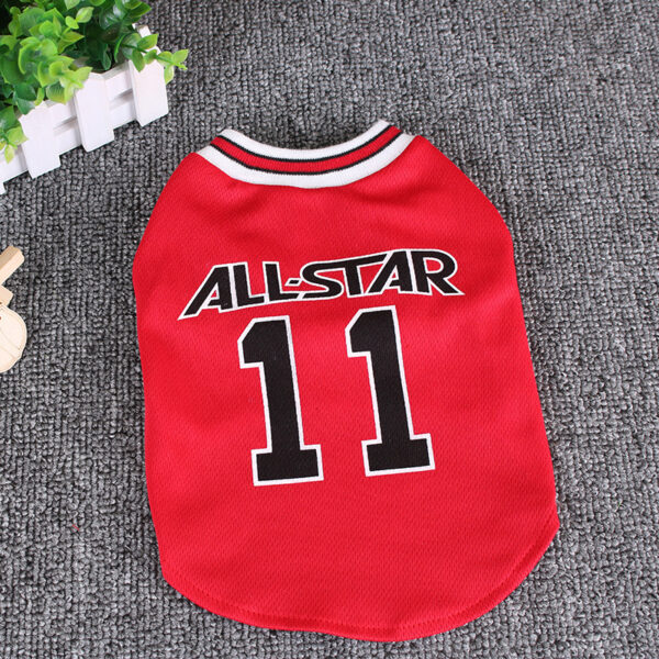 Hot World Cup Ball Spring And Summer Dog Vest Pet Supplies - Image 6