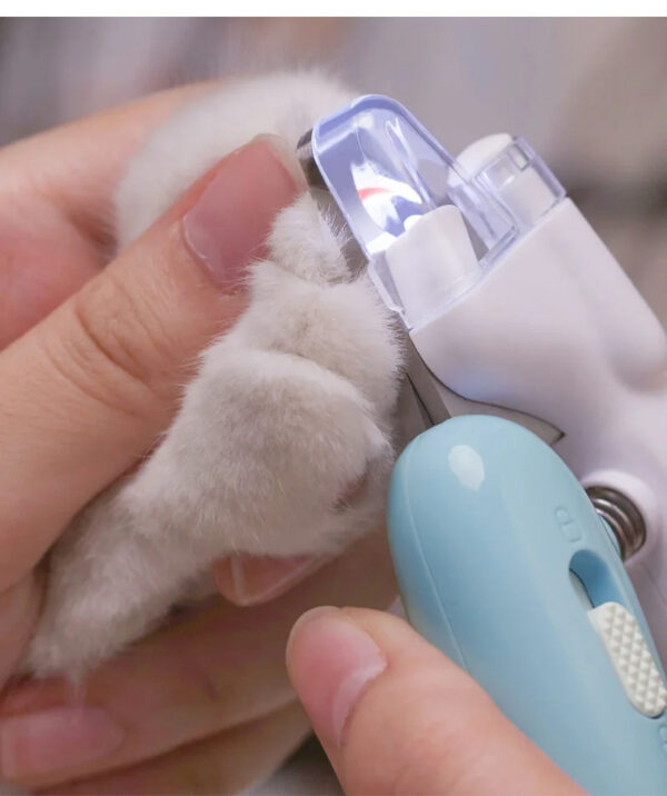 Pet Nail Clippers Dog Nail Clippers Cat Nail Clippers LED Electric Nail Grinder Pet Supplies LED Light Pet Nail Clippers - Image 7