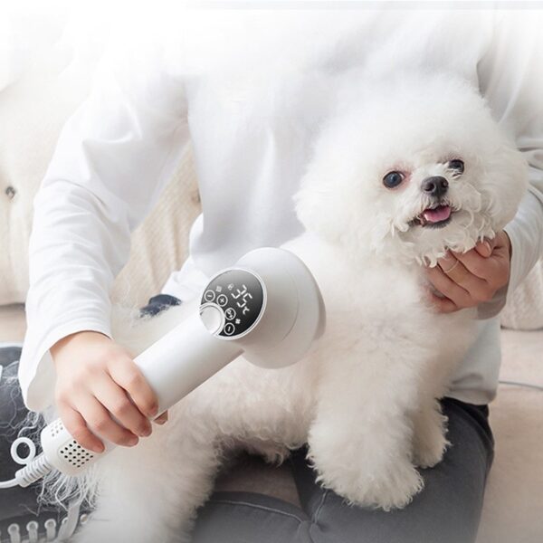 Smart Pet Hair Dryer Dog Golden Retriever Cat Grooming Hairdressing Blow & Comb Silent No Harm Pet Cleaning Supplies Pet Products - Image 5