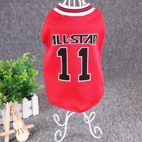 Hot World Cup Ball Spring And Summer Dog Vest Pet Supplies - Image 5