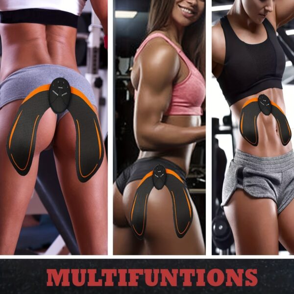 Hip Trainer, Buttock Lift Massage Device Smart Fitness Exercise Gear Home Office, Portable U-Shape Butt Lifting Workout Equipment Gifts For Women - Image 5