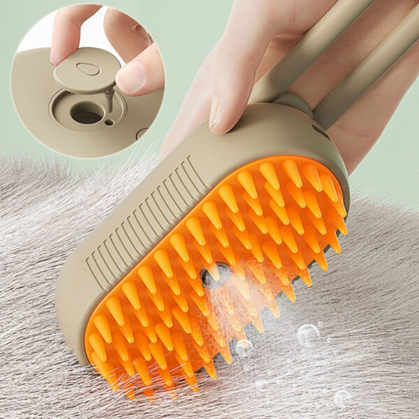 Cat Steam Brush Steamy Dog Brush 3 In 1 Electric Spray Cat Hair Brushes For Massage Pet Grooming Comb Hair Removal Combs Pet Products - Image 6