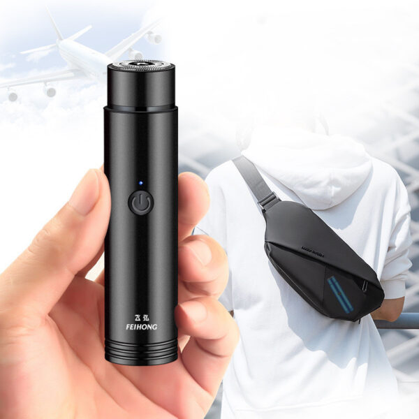 Mini Electric Shaver Portable Car Rechargeable Shaver - Image 5